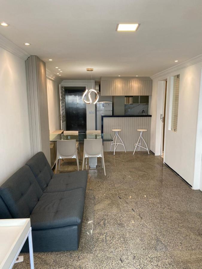 Apartamento Praia De Iracema Vista Para O Mar 18 Andar 福塔雷萨 外观 照片