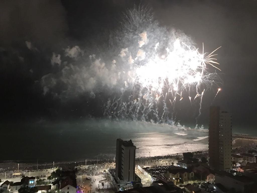 Apartamento Praia De Iracema Vista Para O Mar 18 Andar 福塔雷萨 外观 照片