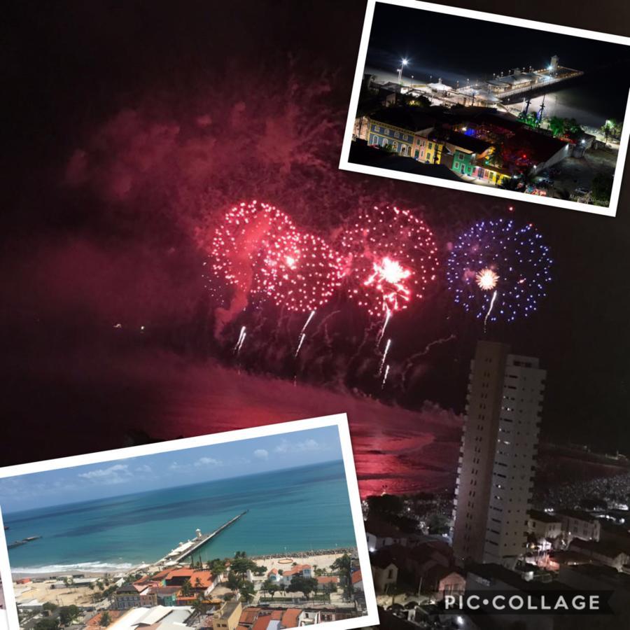 Apartamento Praia De Iracema Vista Para O Mar 18 Andar 福塔雷萨 外观 照片