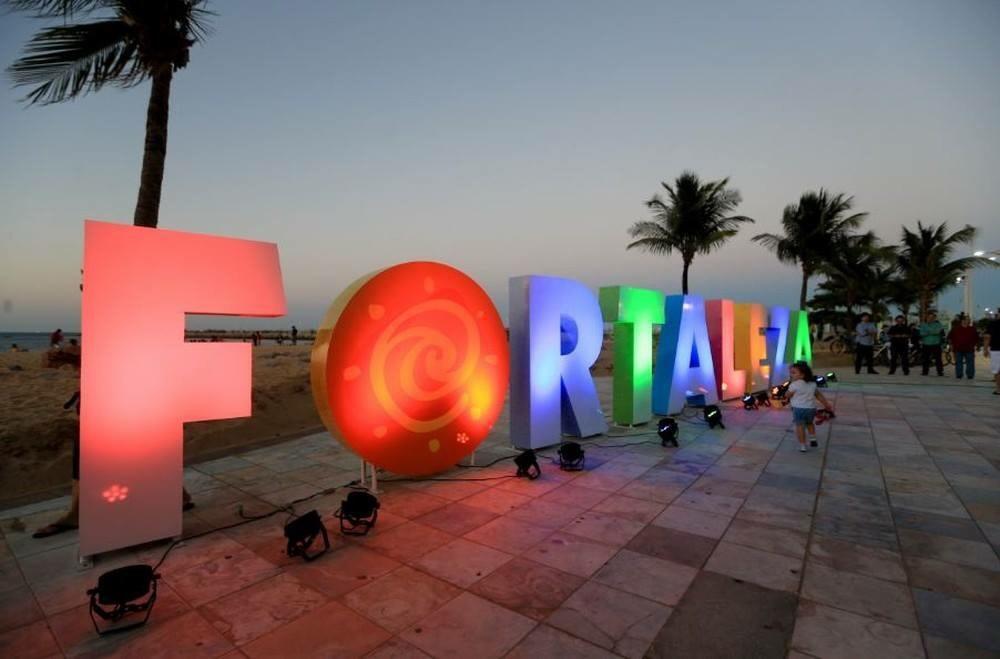 Apartamento Praia De Iracema Vista Para O Mar 18 Andar 福塔雷萨 外观 照片